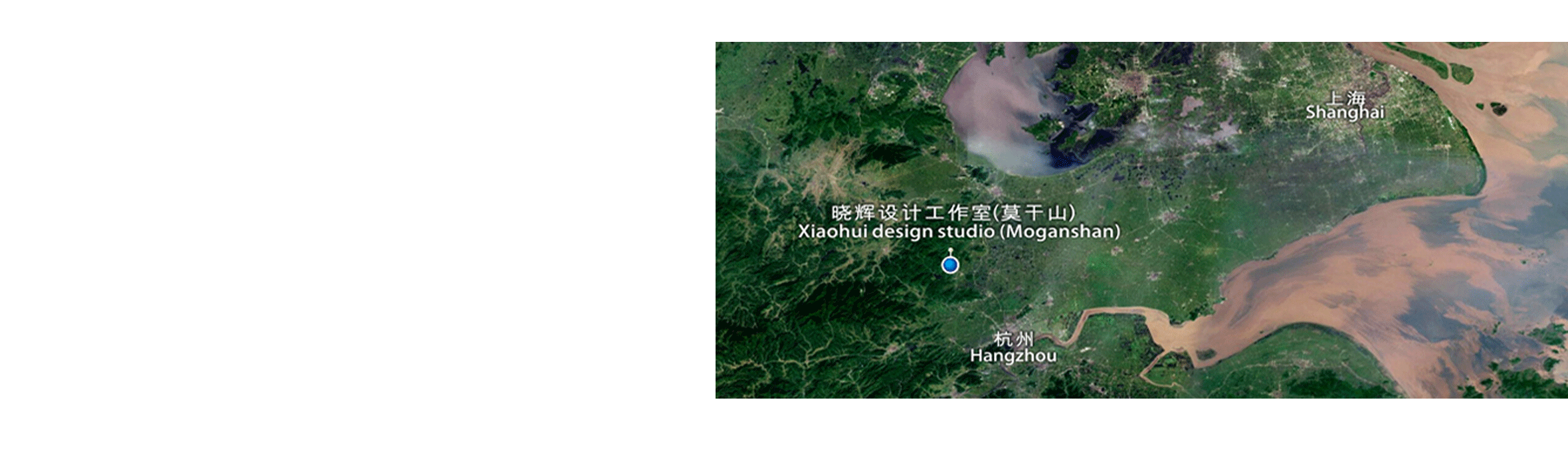 晓辉设计（莫干山）工作室位置地图